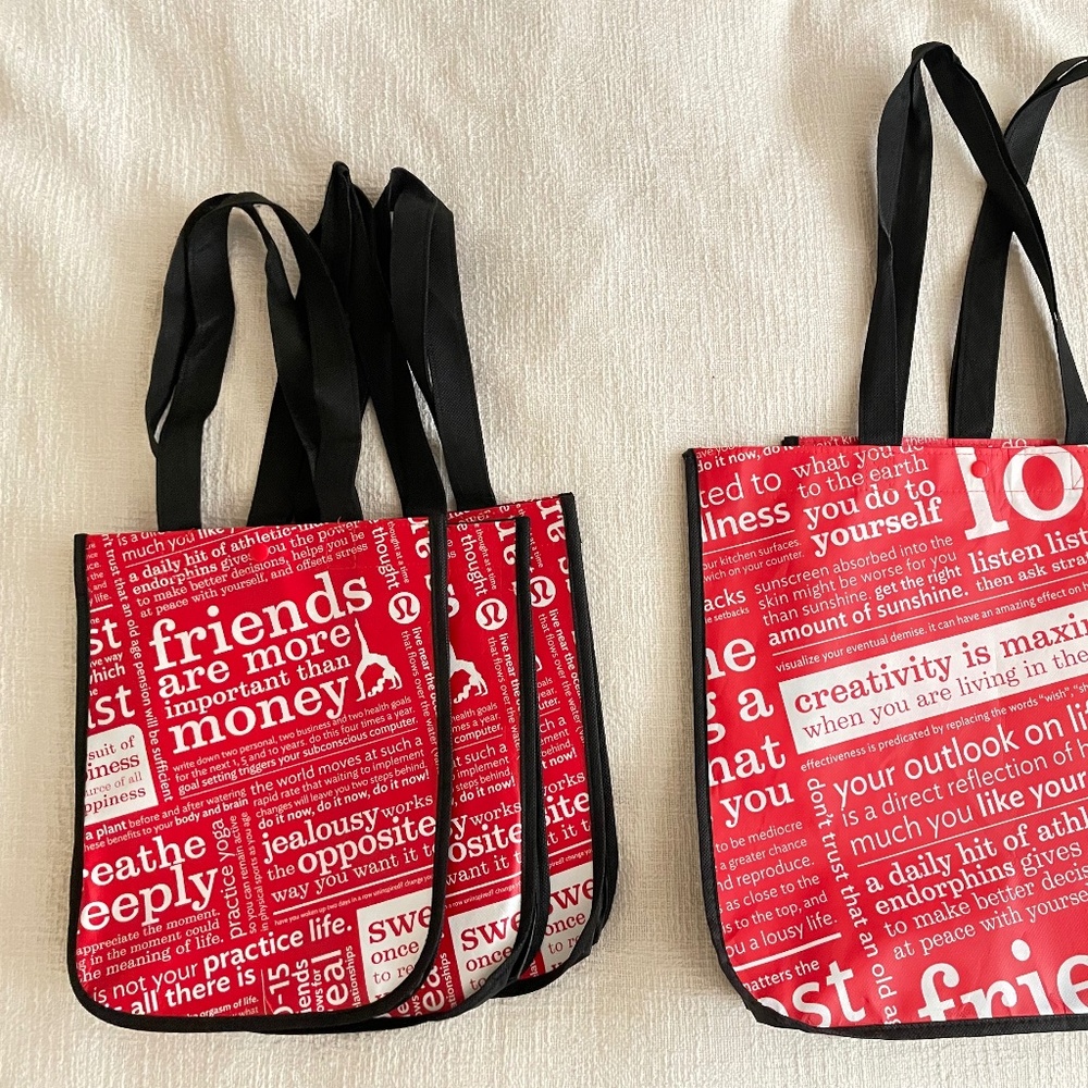 LuluLemon Limited Release Manifesto Tote Bag Small